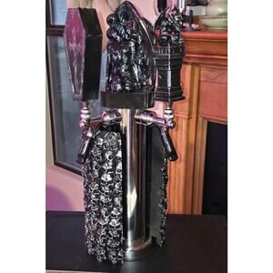 Halloween Kegerator Tap Tower Set: Skull, Gargoyle, Coffin - Hand Finished